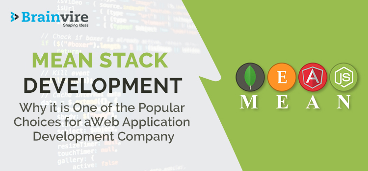 MEAN Stack Development: Why it is One of the Popular Choices for a Web Application Development Company