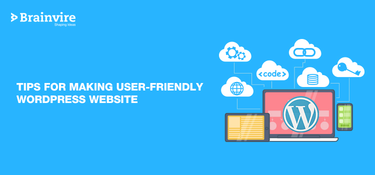 User friendly website